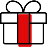 Gift icon representing rewards like Velocity Points for employees contributing to their super.